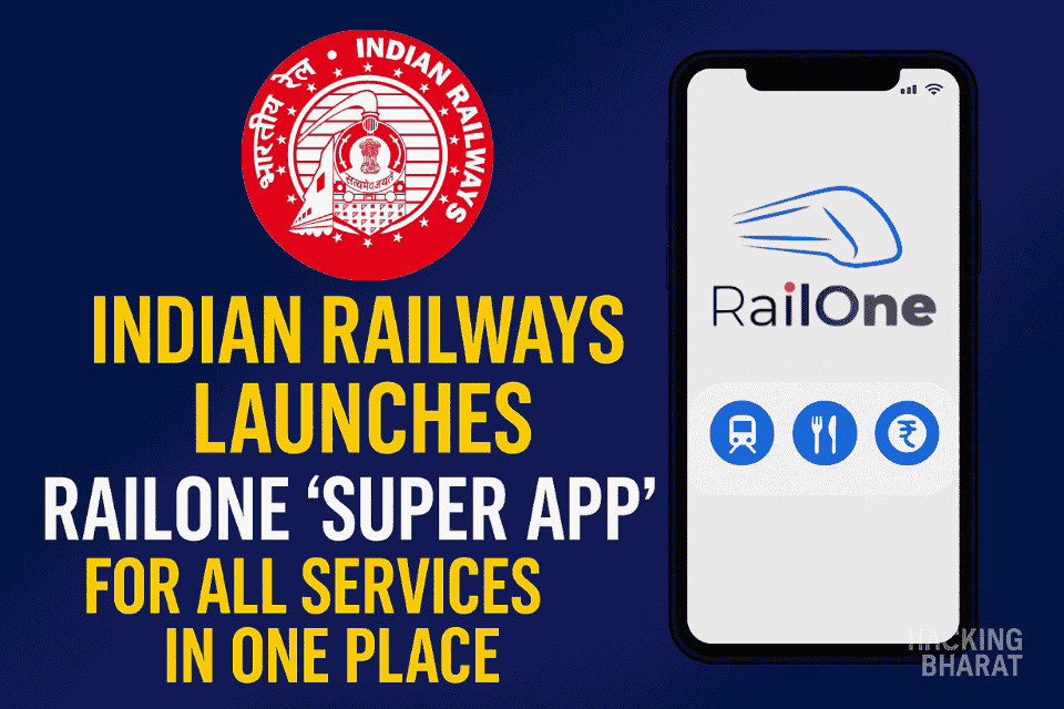 Indian Railways Launches RailOne ‘Super App for All Services in One Place