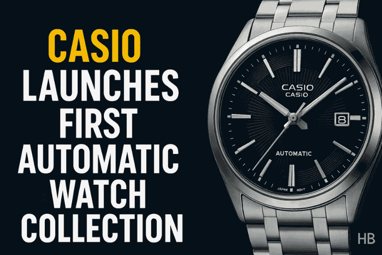 Casio Launches Its First Automatic Watch Collection – Edifice EFK 100 Series in India