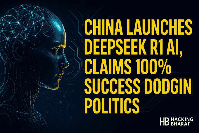 China Launches DeepSeek R1 AI Claims 100 Success Dodging Politics