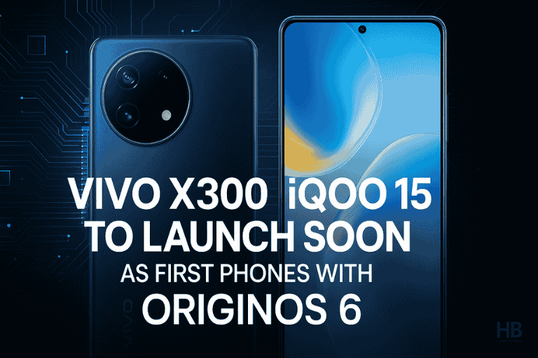 Vivo X300 iQOO 15 to Launch Soon as First Phones With OriginOS 6