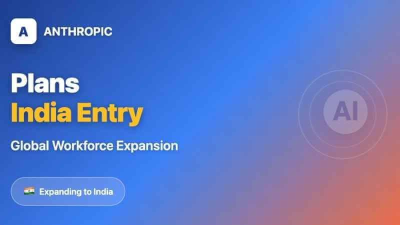 Anthropic Plans India Entry