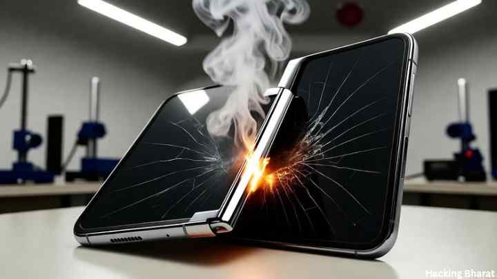 Google Pixel 10 Pro Fold Caught Fire in Durability TestX Casting Doubts on Build Quality