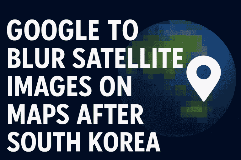 Google to Blur Satellite Images on Maps After South Korea Order