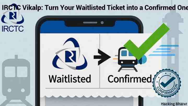 Hack of the Day: How to book a waitlisted ticket as a confirmed one with the Vikalp feature of IRCTC Hack of the Day How to book a waitlisted ticket as a confirmed one with the Vikalp feature of IRCTC