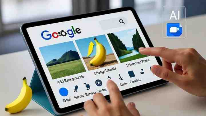 The Gemini Nano Banana by Google Design and edit photos directly in the search engine and LensXX2X