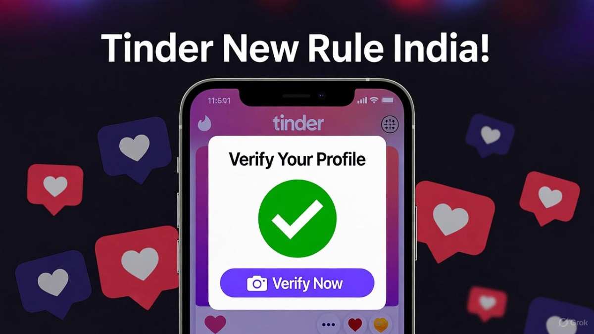 Tinder rolls out the new verification feature to Indian users