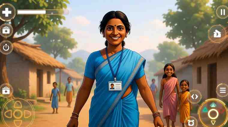 SUPER ASHA Video Game Highlights Daily challenges for ASHA workers